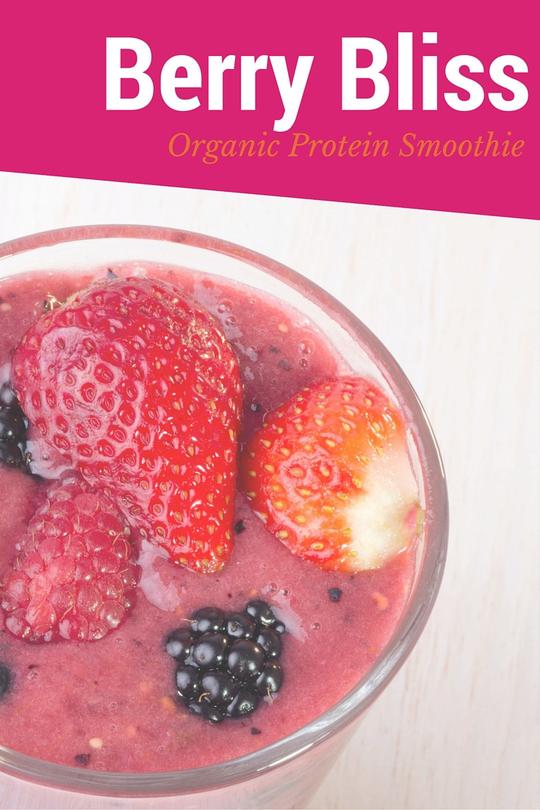 Berry Bliss Organic Protein Smoothie