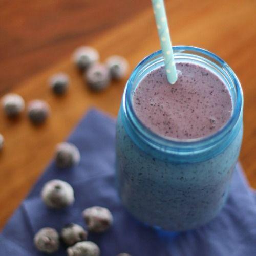 Creamy Blueberry Smoothie