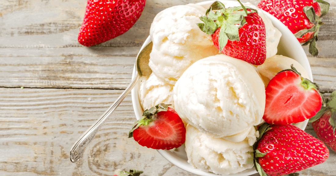 Easy Blender Protein Ice Cream