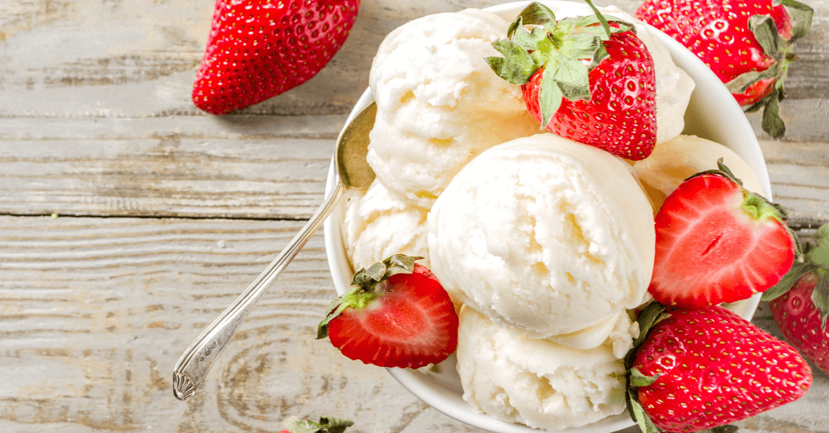 Easy Blender Protein Ice Cream