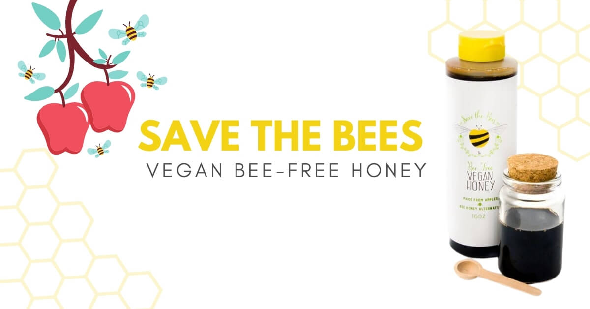 Vegan honey, Save the bees, Bee-free honey