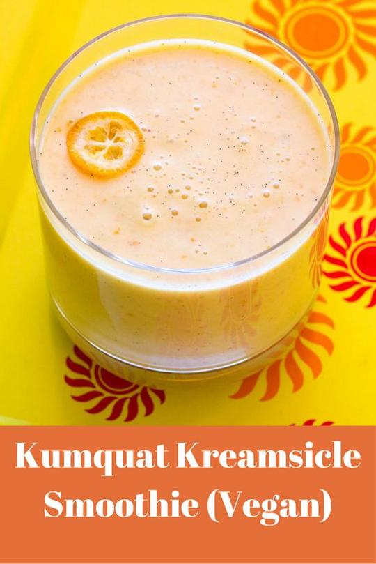 Kumpquat Kreamsicle Vegan Smoothie