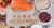 Food allergies - food concept with major allergens, rustic wood background, most common food allergies